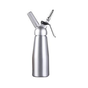 Toptan alüminyum alaşım 500ml krem Whipper teneke kutu kırbaç krem dağıtıcı 3 dekorasyon memeleri alüminyum elektrikli krem Whipper - Product Image 5