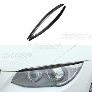 ฝาครอบตกแต่งคิ้วไฟหน้าคาร์บอนไฟเบอร์ 2 ชิ้น สำหรับ BMW E92 E93 ซีรีส์ 3 คูเป้ E92 M3 คูเป้ ปี 2006-2012 - Product Image 1