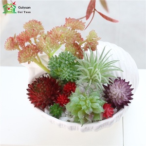 Plantas Suculentas Artificiales de Imitación para Manualidades, Accesorios para Macetas, Decoraciones Florales Artificiales de 10 cm o Menos, Tipo Trompeta DRO - Product Image 3