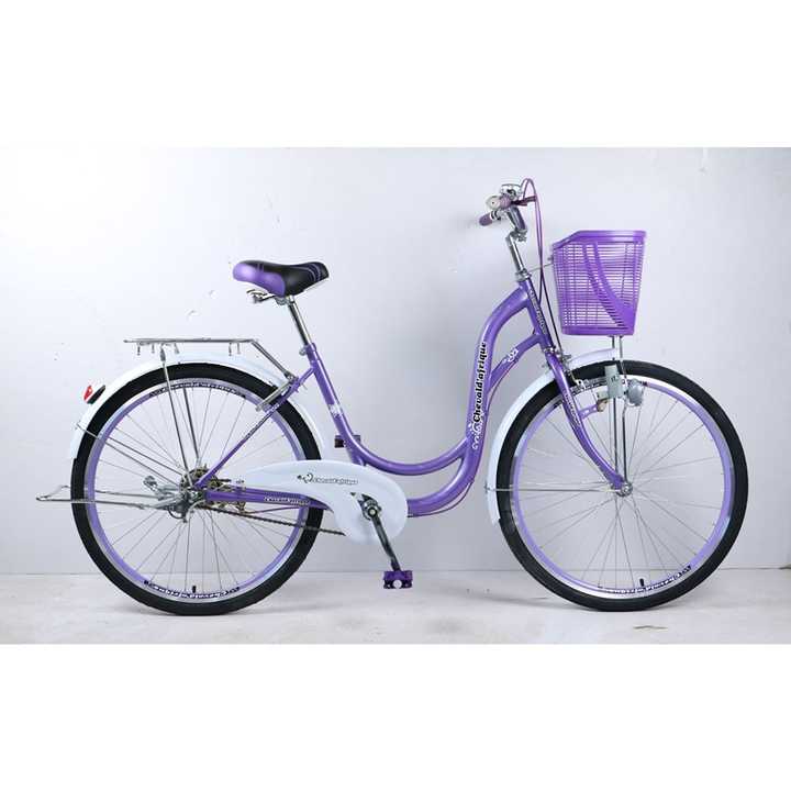 beach cruiser girls 24Inch Single Speed Steel frame Alloy Rim Teen