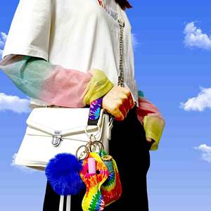 Porte-clés Pompon en Alliage de Zinc Imperméable avec Logo Personnalisé Lilangda pour Femmes Ensemble de Défense Personnelle - Product Image 4