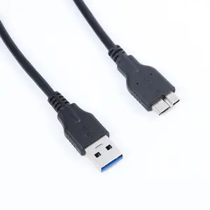 Usb3.0 Portable Hard Disk USB3.0 Micro B Cable 1m Extension Cable USB 3.0 A male to micro B male Cord Connector