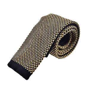 Cravatta da <span class=keywords><strong>uomo</strong></span> in maglia sottile classica formale in maglia di poliestere - Product Image 6