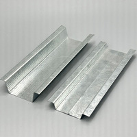 Profil de système de faux plafond Omega Hat Steel Channel Metal Furring Omega