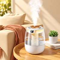 Diffuseur d'huiles essentielles portable avec logo personnalisé, diffuseur d'arômes électrique, diffuseur d'arômes ultrasonique 1300 ml