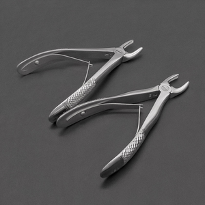Pinzas de Extracción Dental Pediátricas, Instrumentos Quirúrgicos Dentales, Pinzas de Extracción de Dientes del Saburdo de la Mandíbula Superior e Inferior - Product Image 5