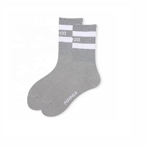KANGYI Grau Glow In The Dark Mode Hohe Qualität Happy Sport Crew Socken Männer - Product Image 2