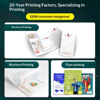 Folletos A4, Páginas a Color, Folletos Trípticos, Pósters, Anuncios de Una Sola Página A5, Impresos en Offset, Papel Kraft/Recubierto para Folletos DM