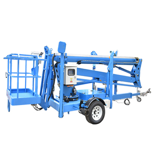 Plataforma Elevadora Telescópica <span class=keywords><strong>El</strong></span>éctrica de 18m 20m 24m, Elevador Portátil con Motor <span class=keywords><strong>El</strong></span>éctrico para Uso Humano - Product Image 3