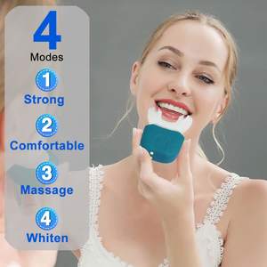 Wholesale Smart Home Products with <b>Sonic</b> Soft Silicone Brush Unisex Body Washing Dental <b>Cleaner</b> Charging Automatic Timing - Product Image 3