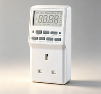 Moniteur de consommation d'énergie BNQ 50 E85J UK 240V 13A, compteur de puissance, mesure de la tension, du courant, des watts, du KWH, du coût, grand écran LCD