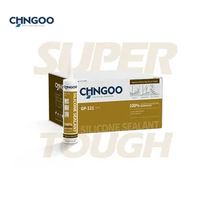 CHNGOO factory price hot sale Acetic Silicone Sealant Adhesive For Roofing Glass Large panel glass