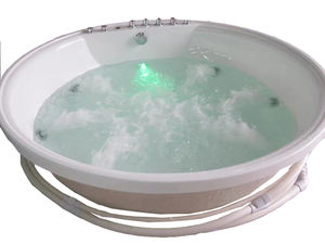 Baignoire de massage intérieure ronde et dissimulée jakuzzy sape pour salle de bain, bain à remous <span class=keywords><strong>jacouzi</strong></span> - Product Image 6