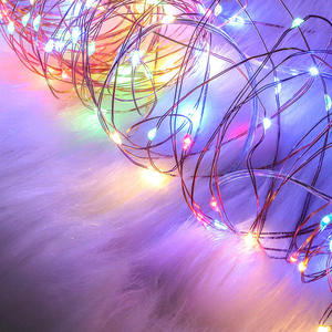 Guirnalda de Luces LED con Cable de Cobre, IP44 Impermeable, Decoración para Patio de Pascua, Luces Decorativas para Festivales, Control Remoto, <span class=keywords><strong>Luz</strong></span> Solar - Product Image 4