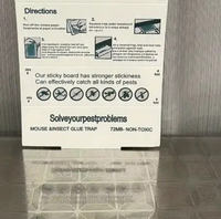Piège à souris pliable avec colle adhésive, sûr et discret, pour la lutte antiparasitaire à la maison, dans la cuisine et l'entrepôt