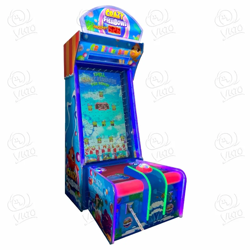 Prezzo a buon mercato Crazy Fishbowl Video Arcade ticket games Machine In vendita Made In China