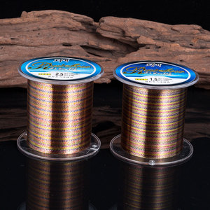 Línea de pesca Noi Rainbow de 300 m, línea principal de nailon de alta resistencia para pesca en agua dulce y salada - Product Image 4