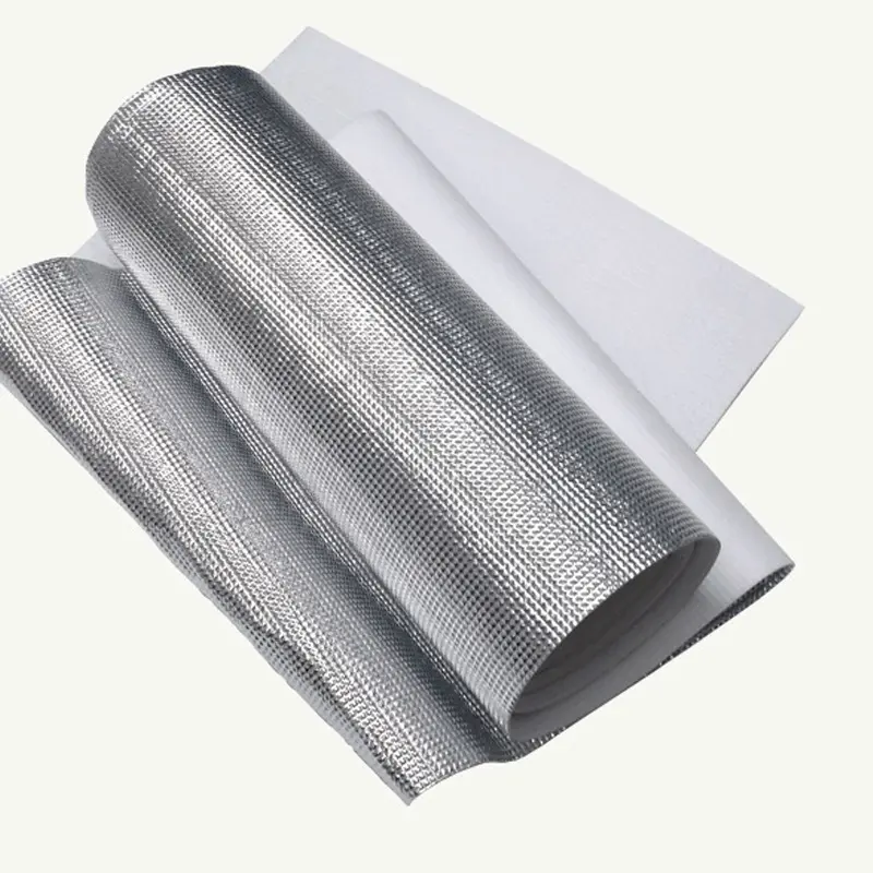Wooden floor moisture-proof composite aluminum film pearl cotton aluminum foil thermal insulation and anti-static wholesale