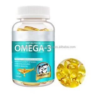 Compléments OEM Huile de poisson biologique végétalienne Oméga-3 6 9 500mg 1000mg Qualité alimentaire Bouteille Gélules molles - Product Image 2