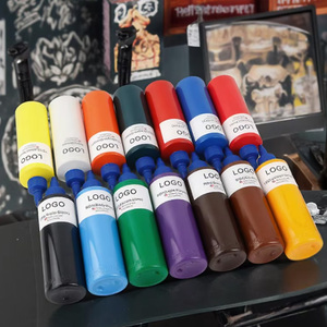 Tinta de Tatuaje de Larga Duración de Marca Privada, Color Vibrante, Pigmento Profesional para Arte Corporal, para Uso en Estudios de Tatuajes - Product Image 1