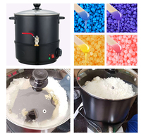 Vente en gros de chauffe-cire électriques commerciaux 110V, réservoirs de fusion et pots de chauffe-cire pour la fabrication de bougies
