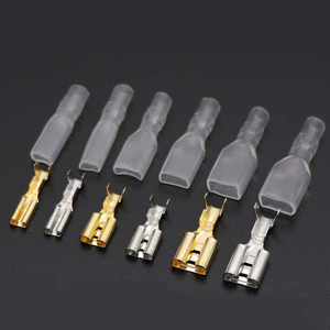 110/2 8 Bornes de raccordement électriques femelles en cuivre et laiton pour vente en gros - Product Image 6