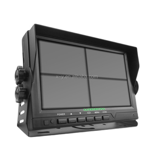 Bsd 7 inch ai hoạt động phát hiện thông minh DVR Màn hình máy ảnh DC 12V phổ xe bên gương phổ xe điểm mù cảm biến H.264 - Product Image 1