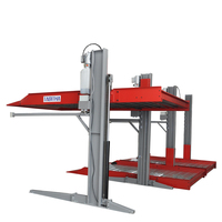 Tabitha TTPP606L, élévateur hydraulique pour voitures à deux poteaux en acier de luxe, avec commande par bouton, homologué CE, capacité de charge de 2700 kg, garantie de 5 ans