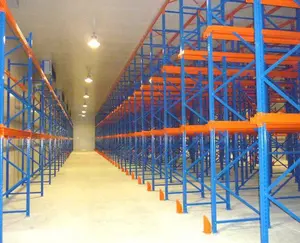 Diepvriezer Magazijn Opslag Heavy Duty Racking Systeem Q355b Koudgewalst Stalen Drive-In Pallet Rack