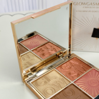 Palette de fards à paupières quatre couleurs de luxe, best-seller, haute qualité, marque C, nouvelle palette de contour, maquillage, blush, illuminateur