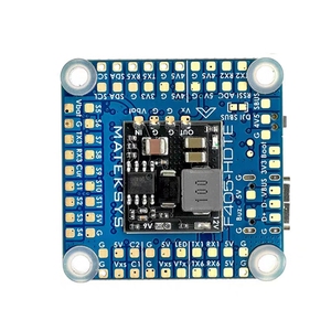 ตัวควบคุมการบิน <span class=keywords><strong>F4</strong></span> F405-HDTE <span class=keywords><strong>Matek</strong></span> ของแท้ STM32F ในตัวชิ้นส่วนรถแข่ง UAV แบบคู่9-60V อนาล็อก VTX - Product Image 5