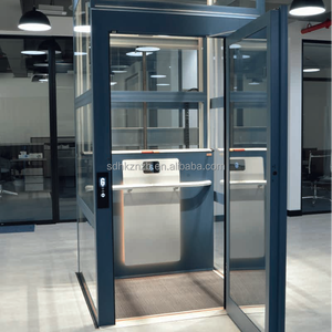Ascenseur élégant de passager de bride de câble en acier de 380V pour la maison hôtels villas résidentielles restaurants-petit ascenseur de 2-4 étages nouveau - Product Image 3