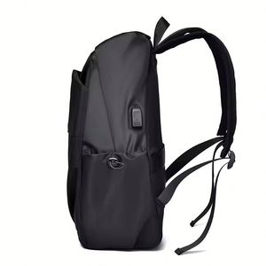 Custom Unisex Student Anti-Theft USB School Laptop Backpack Zipper Portable Design High Quality Waterproof for Travel Outdoor - Product Image 3