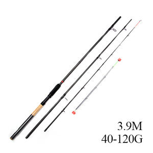 <span class=keywords><strong>Canne</strong></span> à pêche en fibre de carbone haute performance 24T 99% ultralégère 3,3m 3,6m 3,9m 3 sections <span class=keywords><strong>40</strong></span>-<span class=keywords><strong>120g</strong></span> avec poignée en liège pour la pêche au feeder - Product Image 6