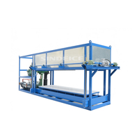 Machine à glace en blocs 5000 kg/24h à refroidissement eau-air haute efficacité, vente directe usine, pour usage industriel (usine de glace)