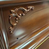 Refurbished Young Chang U121 Brown Wooden Finish Upright Piano Youngchang Factory Well Maintained Second Hand Instrument