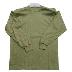 HBU812 Winter Full Cotton Underwear for Workers Miners Elderly-O <b>Neck</b> Shirts and Pants Home Textile Product - Product Image 3