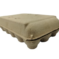 Usine de boîte de stockage d'oeufs de carton d'oeufs de pulpe de papier en gros biodégradable 6/ 10 /12/15/30 cellules nourriture 7-12 jours ouvrables acceptés 60g