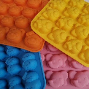 Silicone Mold For Chocolate Candy Cookie Pet Snack Irregular Shape Customized OEM - Product Image 2