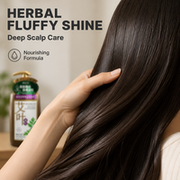 Sampo Elderberry Fluffy Kaya akan Ekstrak Mugwort Cina, Efektif Melembapkan Kulit Kepala dan Tekstur Rambut