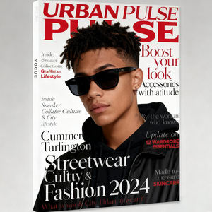 Katalog kualitas bagus kustom buku cetak warna penuh majalah pabrik sampul keras mengambang buku katalog buku cetak brosur - Product Image 1