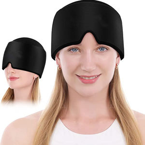 2024 topi kompresi panas dingin menenangkan dapat dipakai ulang terlaris untuk sakit kepala demam migren, edema mata, neurgia. - Product Image 2