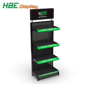 Scaffali di esposizione del supermercato della drogheria della <span class=keywords><strong>frutta</strong></span> <span class=keywords><strong>e</strong></span> della <span class=keywords><strong>verdura</strong></span> di legno resistenti di vendita calda con il cestino - Product Image 4