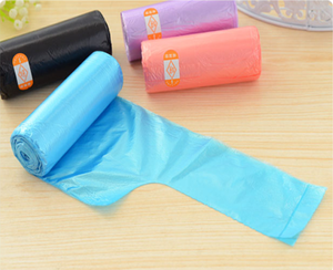 Sacs poubelles en plastique colorés HC avec fond étoilé - Product Image 1