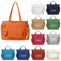 Sac fourre-tout en toile robuste et grand format, imprimé léopard, réutilisable pour les courses, le bureau et les trajets quotidiens
