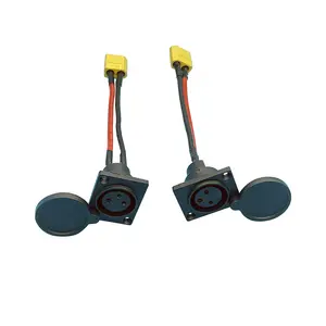 Connettore XLR di buona qualità 3 poli Cannon Audio spina in plastica microfono XLR spina femmina a 3 pin a XT60-Male assemblaggio cavi