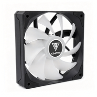 Nouveau ventilateur d'air ARGB pour CPU, 120 mm, silencieux, pour boîtier d'ordinateur, avec une vitesse de 1800 tr/min, pour le refroidissement du PC