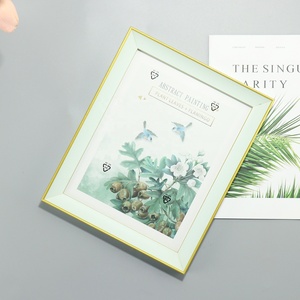 OEM nhà máy tùy chỉnh cắt dán A4 Kích thước MDF cổ điển đặt tường kính ma thuật gương acrylic Quà Tặng kỹ thuật số bằng gỗ hình ảnh khung ảnh - Product Image 6