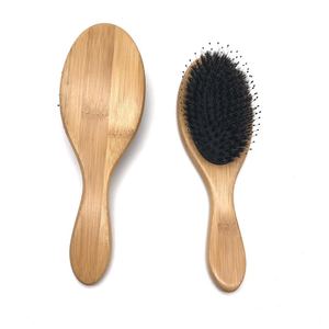Écologique En Bambou <span class=keywords><strong>Bio</strong></span> En Bois À Poils <span class=keywords><strong>de</strong></span> <span class=keywords><strong>Sanglier</strong></span> <span class=keywords><strong>Brosse</strong></span> à Cheveux <span class=keywords><strong>De</strong></span> Massage - Product Image 5
