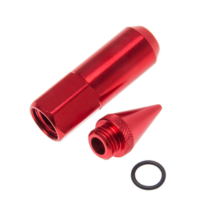 20PCS Aluminum Spike Lug Nuts M12x1.5/M12x1.25 60mm Extended Racing Wheel Nuts 60° Cone Seat Removable Spike Cap Multi Colors - Product Image 5